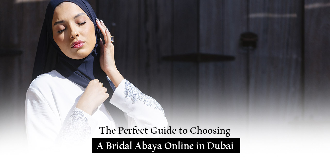 Bridal abaya